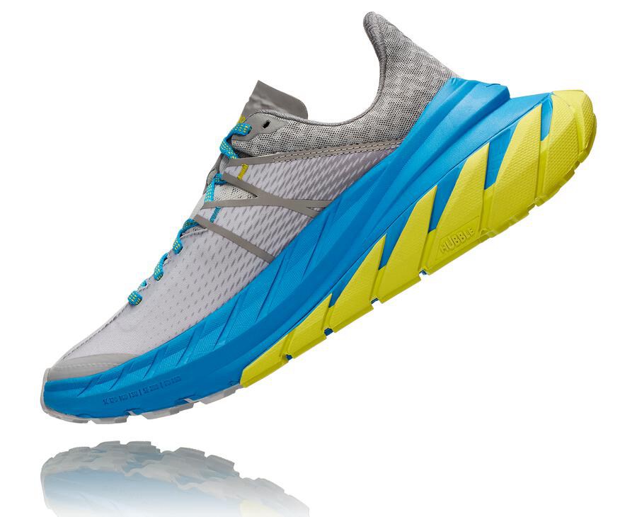 Hoka One One Trainers Mens Grey - TenNine - 39258ZYQG